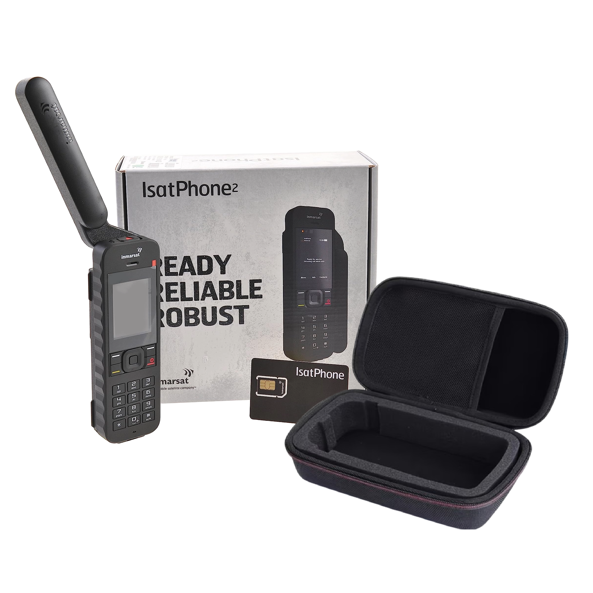 Inmarsat IsatPhone 2.1 Satellite Phone incl Hardcase