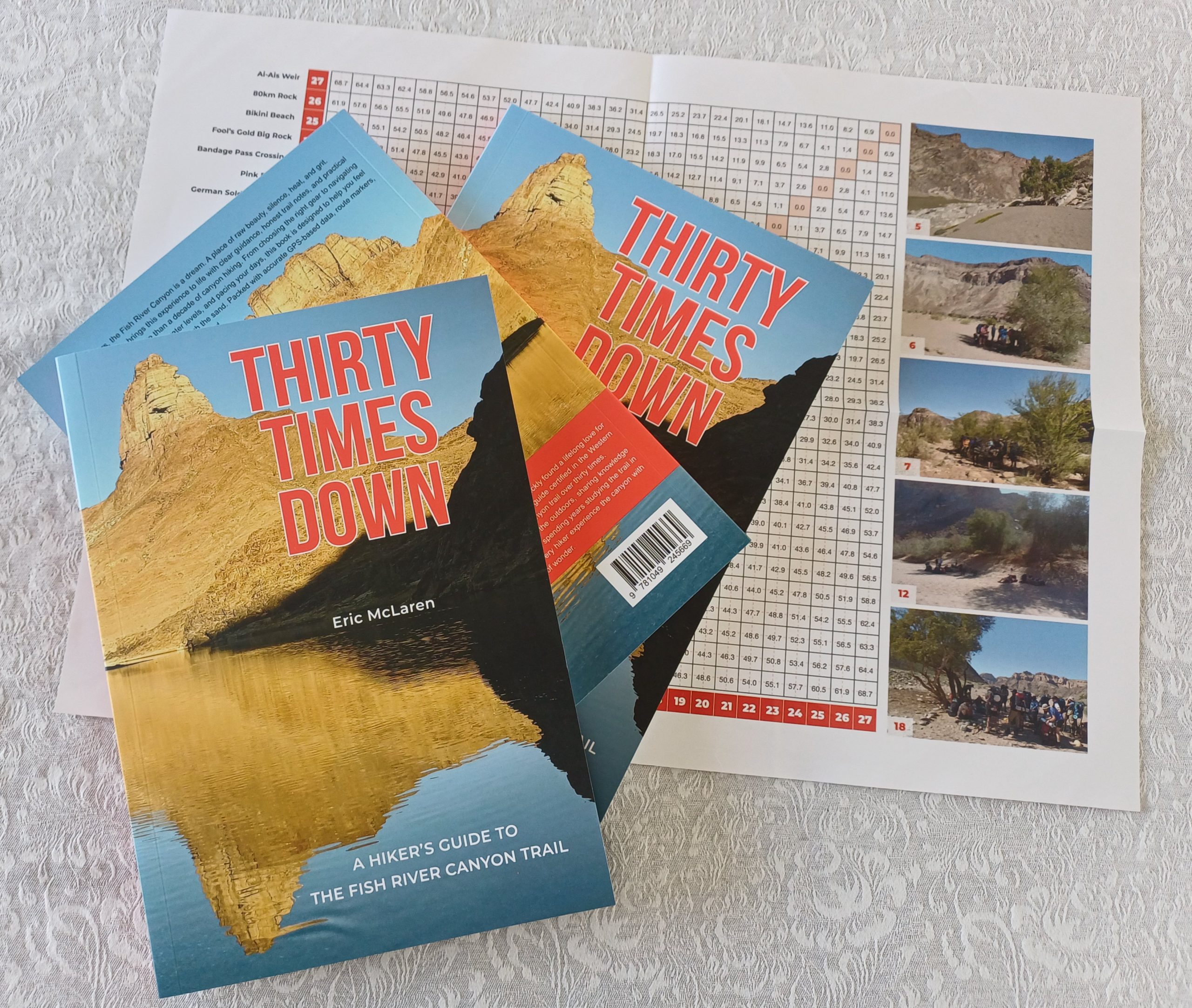 Thirty Times Down Book by Eric McLaren