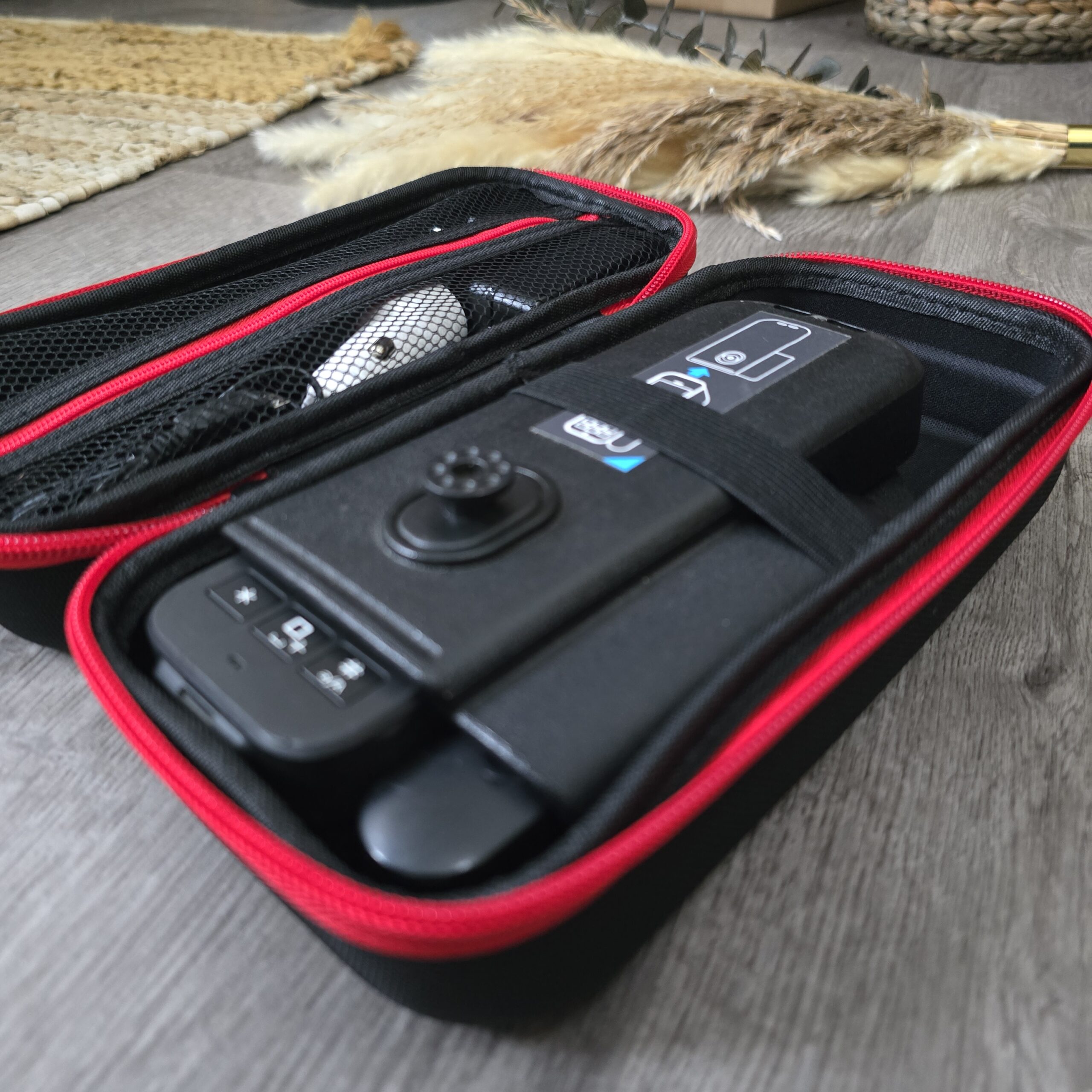Red Trim Hardcase - Satellite phone